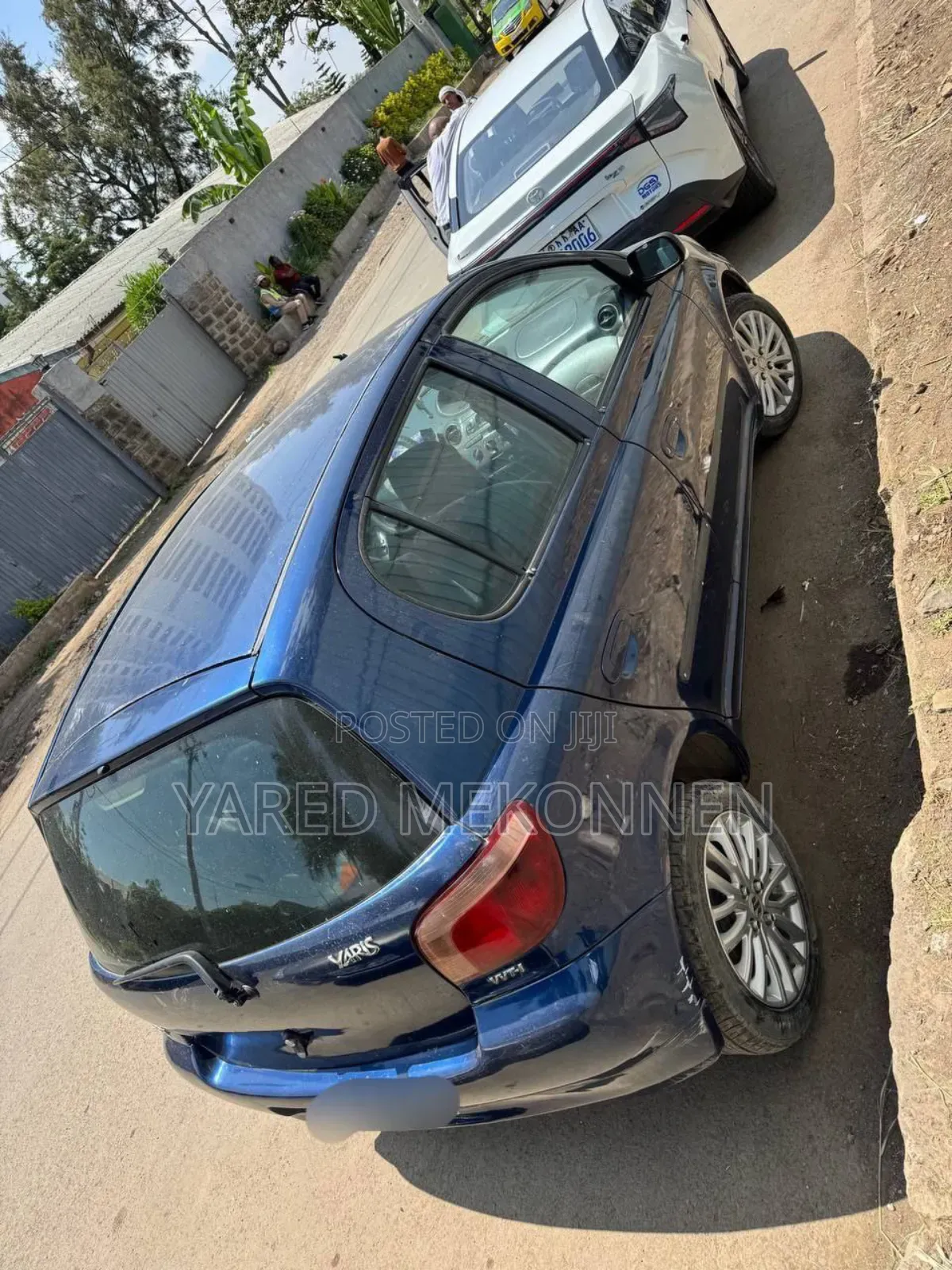 Toyota Vitz 2001 Blue