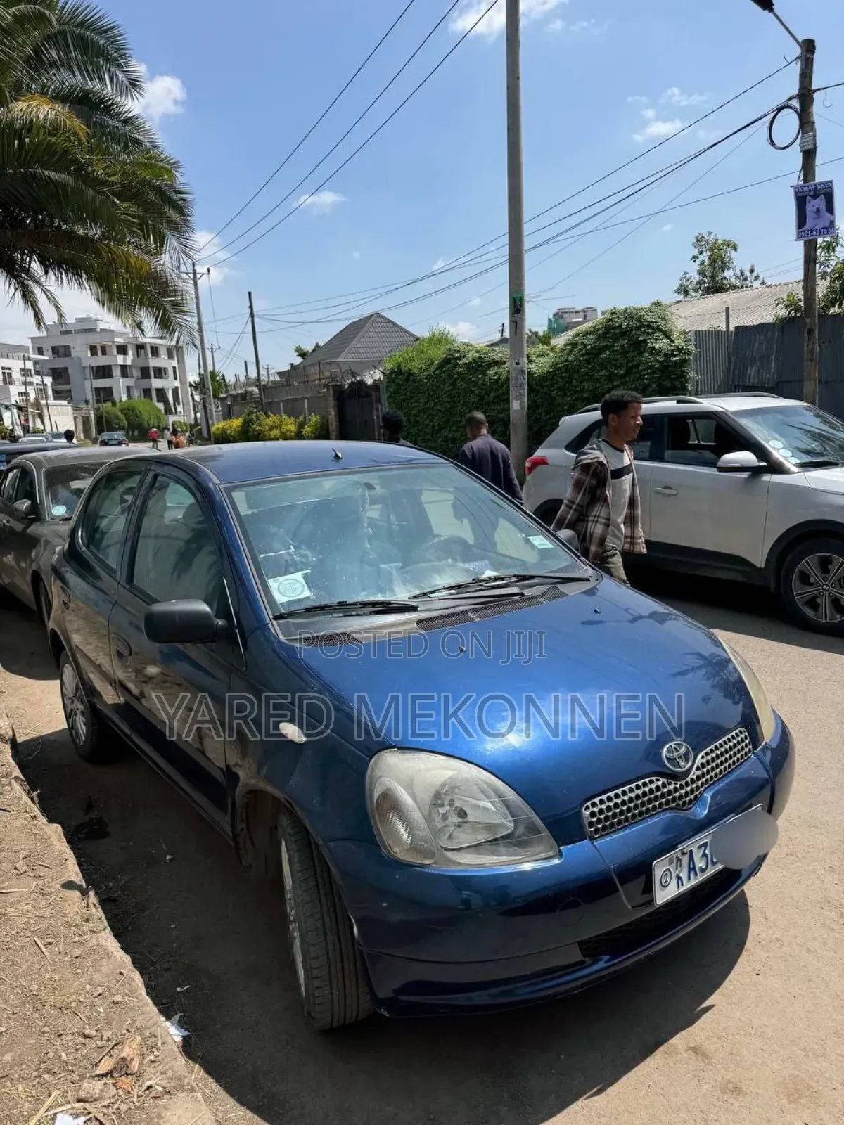 Toyota Vitz 2001 Blue