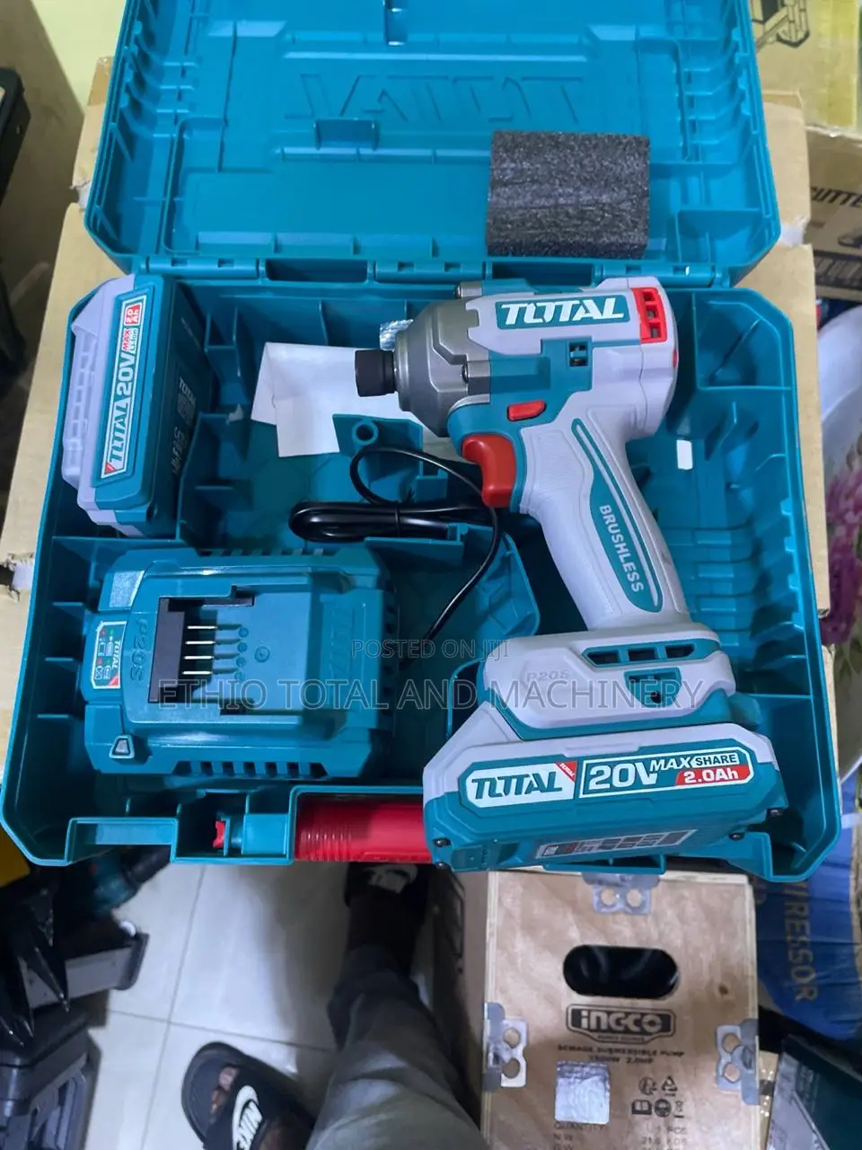 Total P20s 20v Brushless Impact Driver