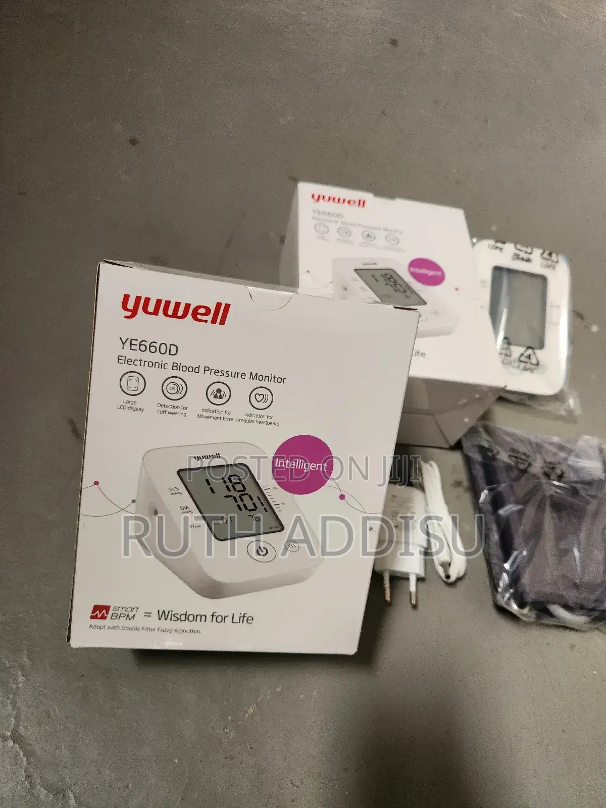 Yuwell Ye660d Blood Pressure Monitor癲馬digital Blood Pressure Monitor
