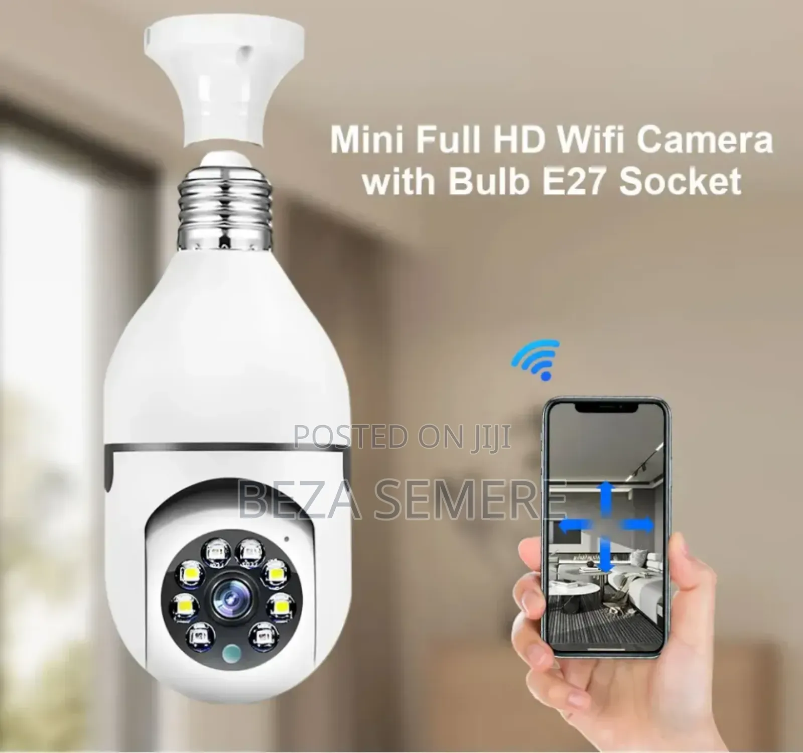 Rotating Bulbs Security Camera Jolinmalim