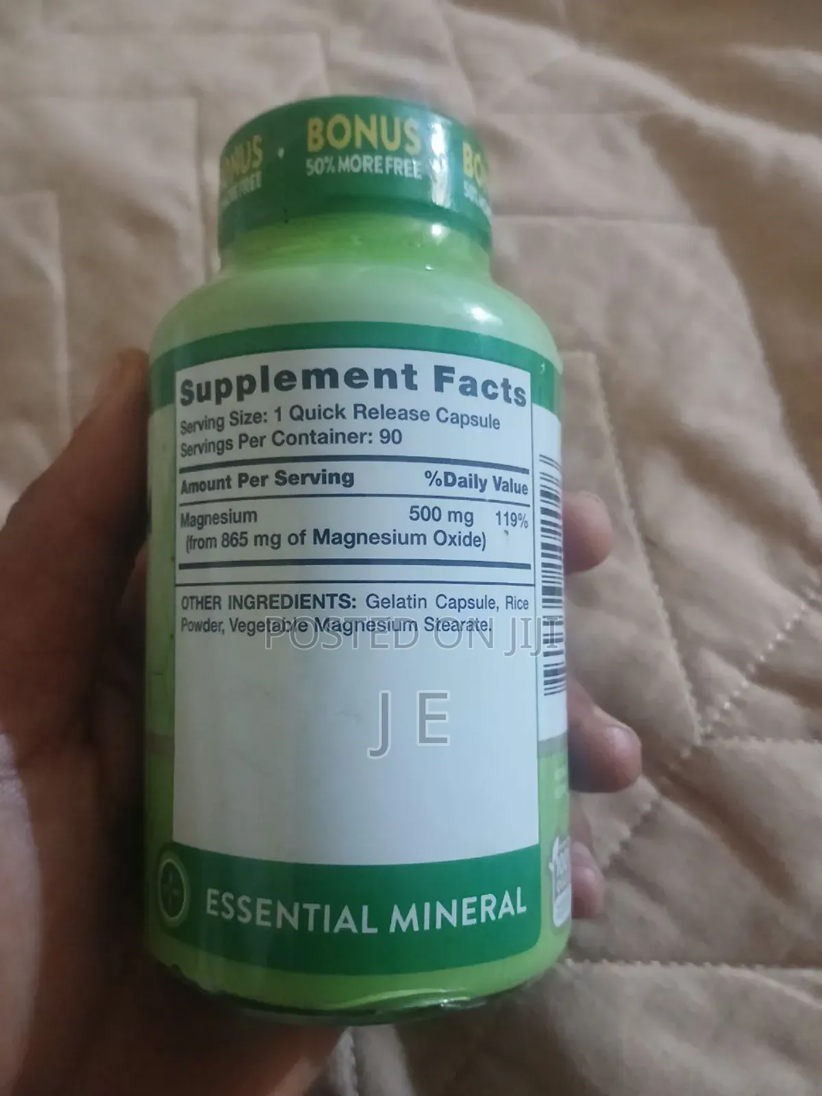 Nature's Truth Magnesium 500mg