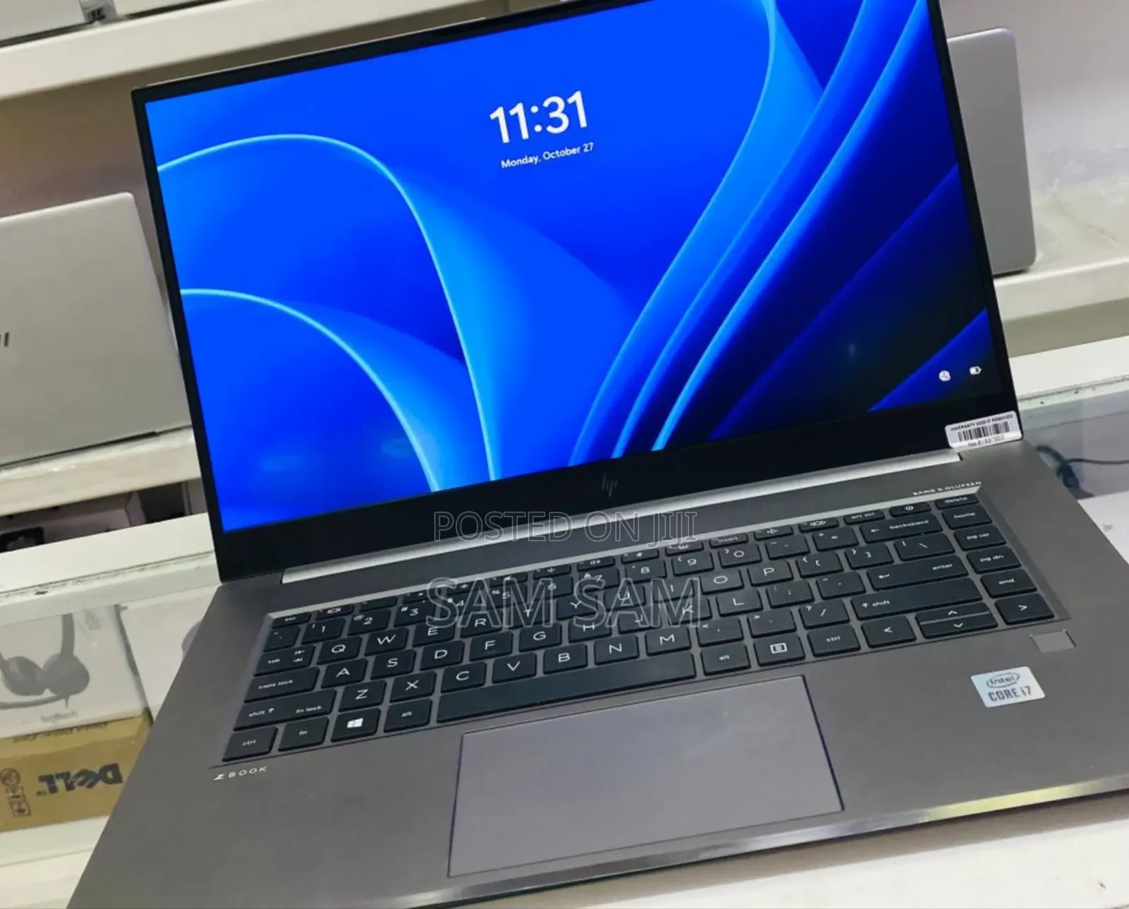 New Laptop HP Zbook Fury 15 G7 16GB Intel Core I7 SSD 512GB