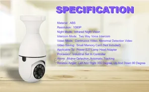 Photo - Rotating Bulbs Security Camera Cozillpit