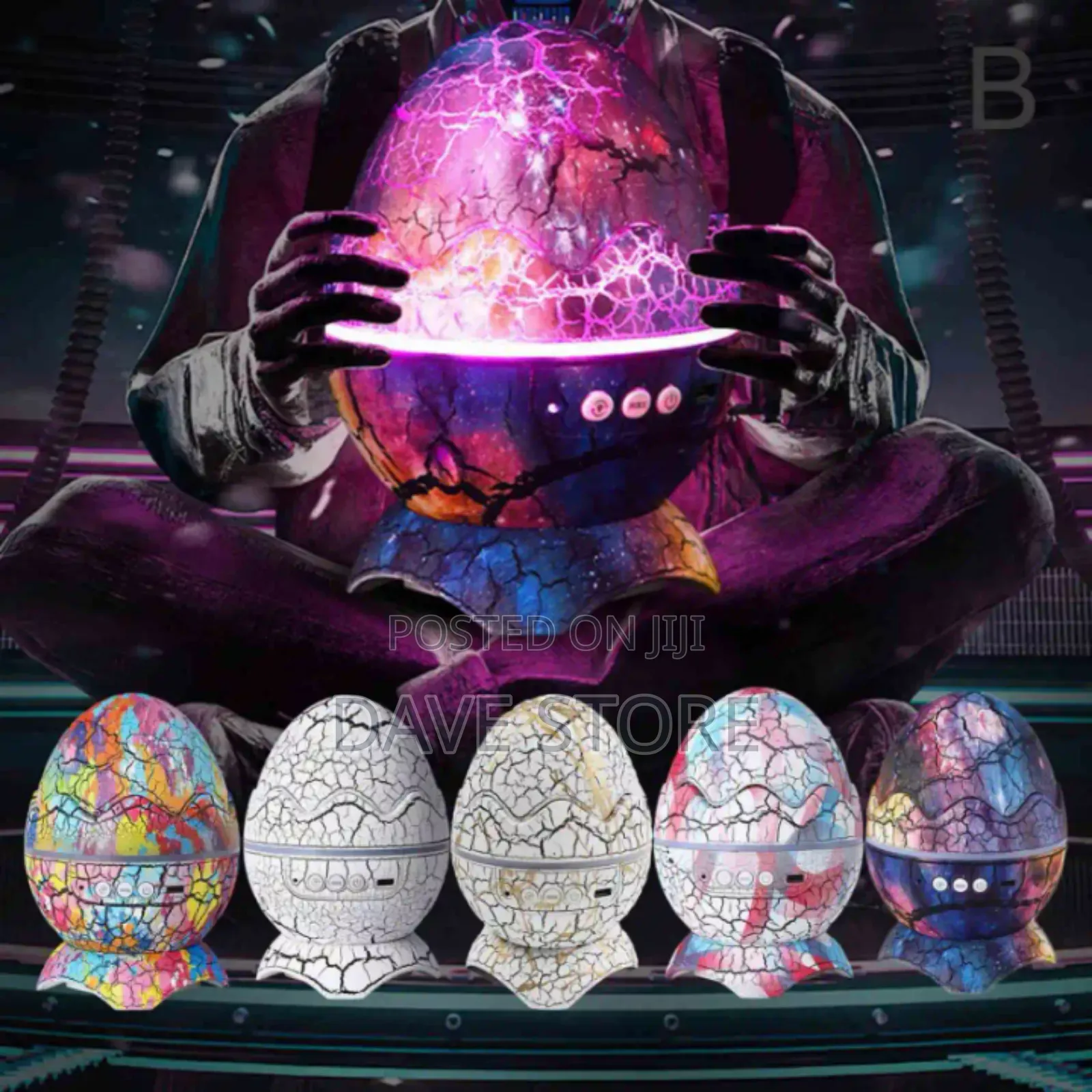 Galaxy Projector Dinosaur Egg Star