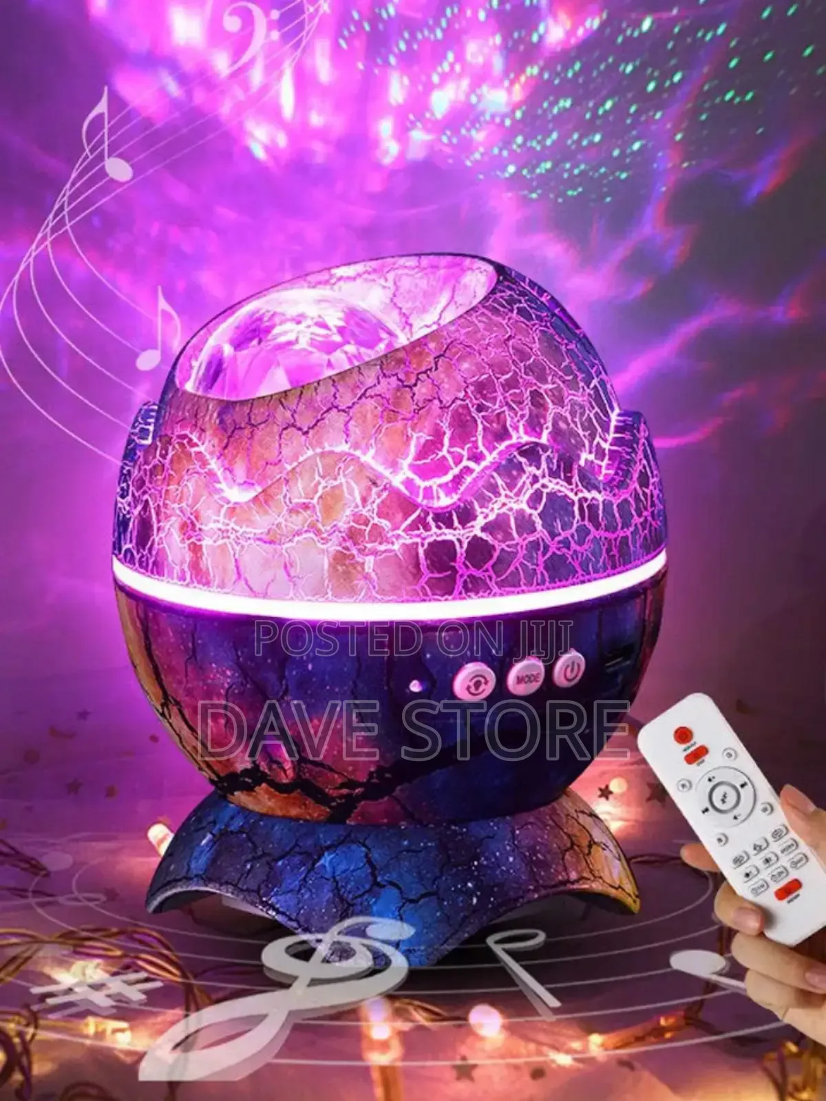 Galaxy Projector Dinosaur Egg Star