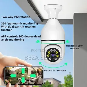 Photo - Rotating Bulbs Security Camera Dist