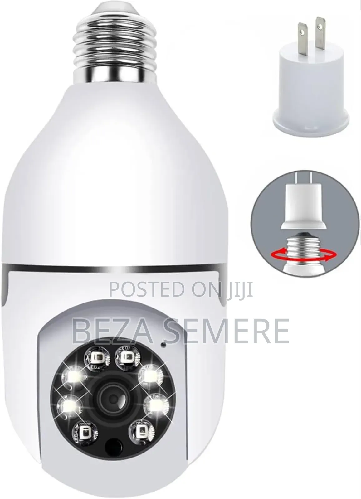 Rotating Bulbs Security Camera Dist