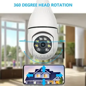Rotating Bulbs Security Camera Dist