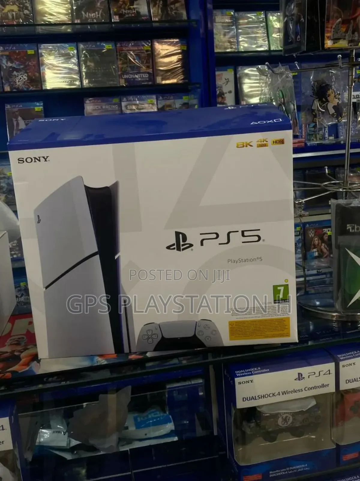 Playstation 5 Slim Brand New Cd Version አዲስ ማንም ያልከፈተው