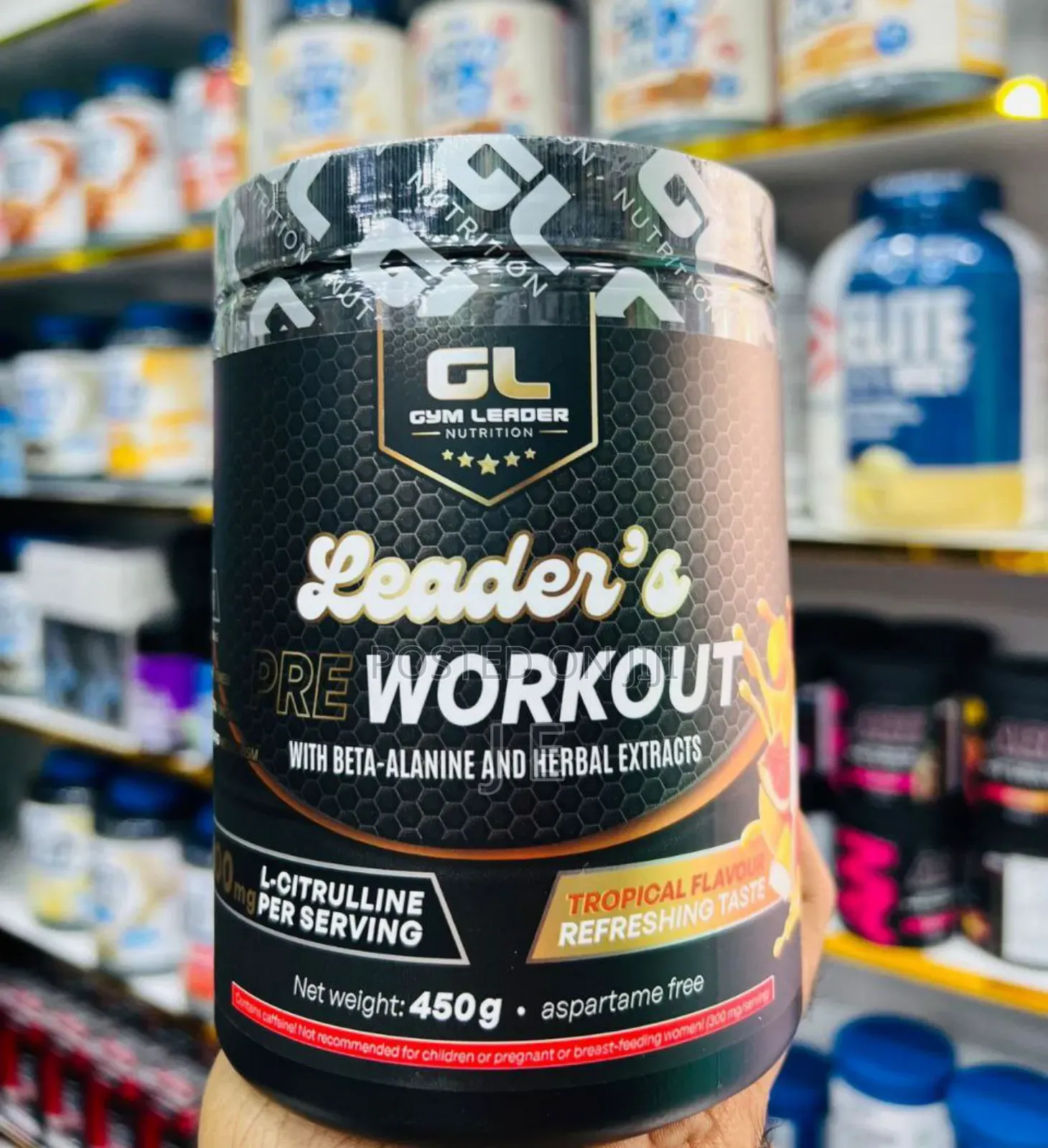 Gym Leader Pre-Workout