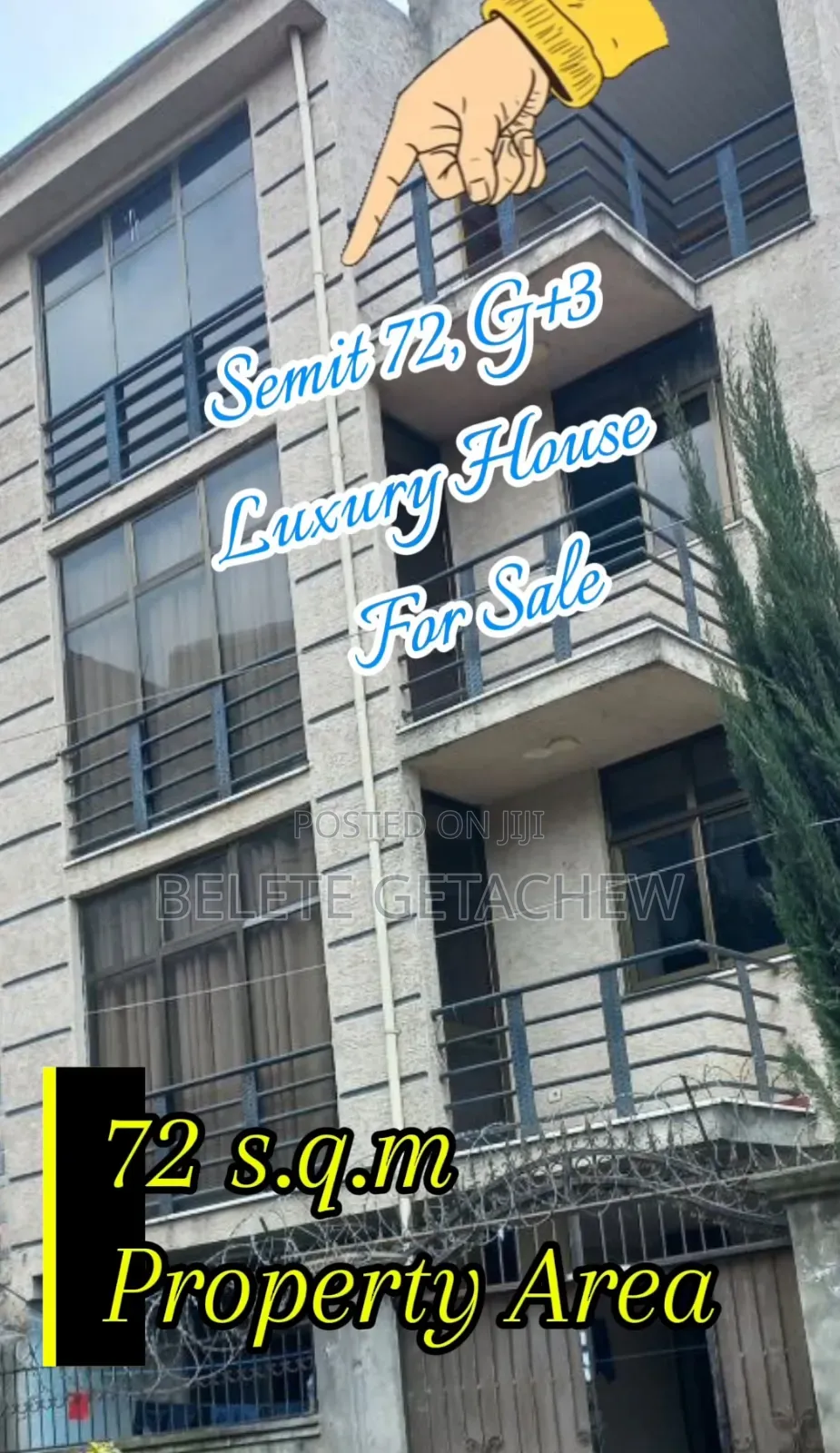 5bdrm House in Semit 72, G+3 House, Bole for sale