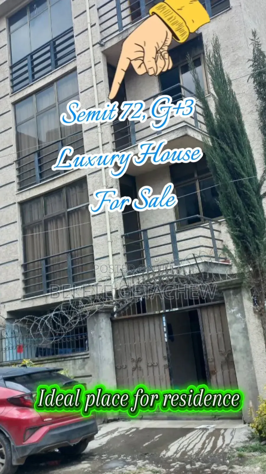 5bdrm House in Semit 72, G+3 House, Bole for sale