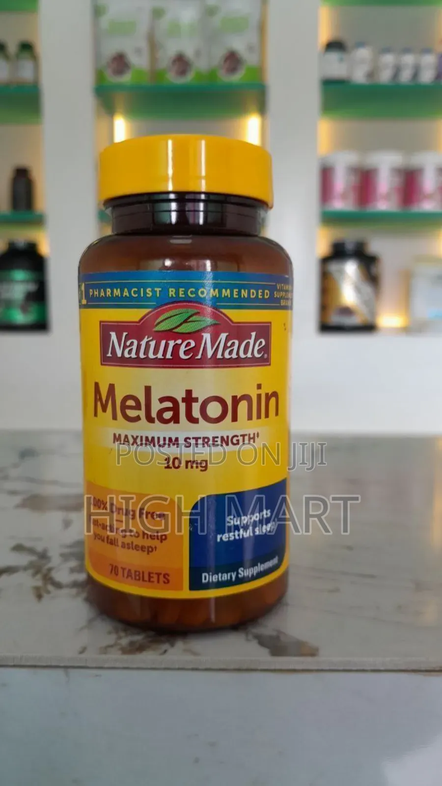 Nature Made Melatonin: 10mg (70 Tablets)