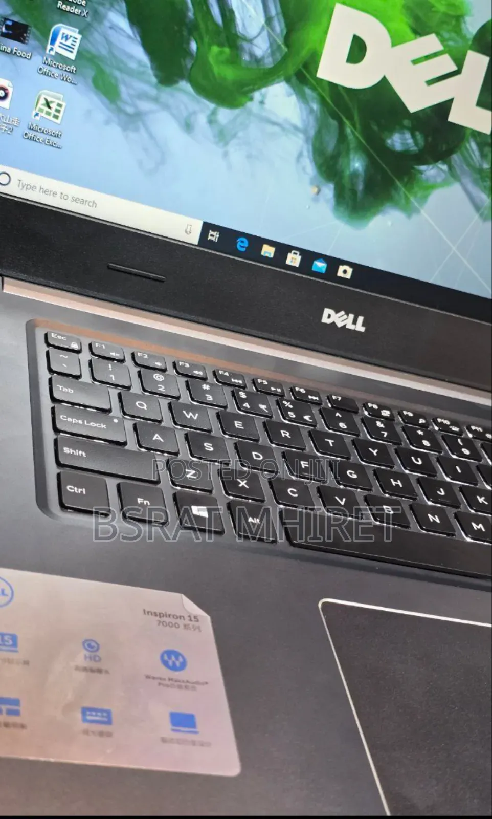New Laptop Dell Inspiron 15 8GB Intel Core I7 SSD 1T