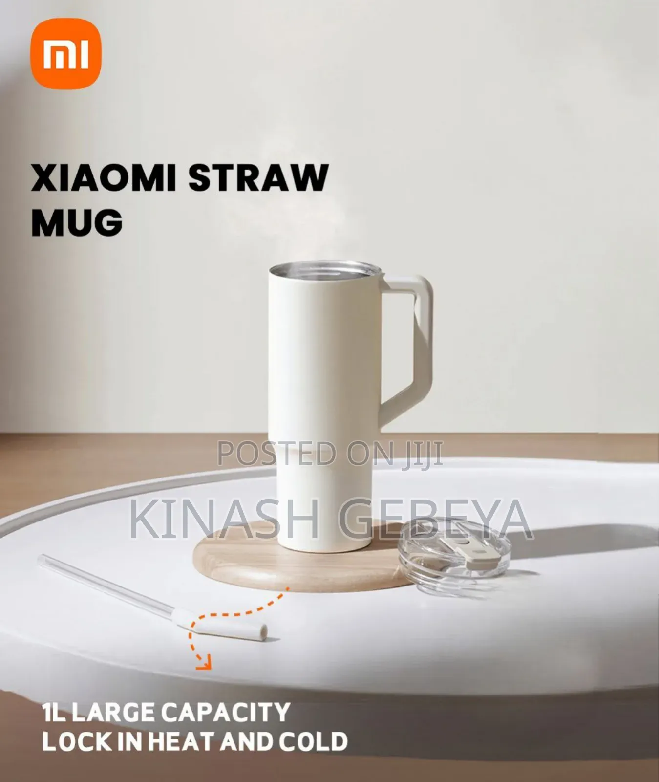High Quality Original Xiaomi Straw Mug