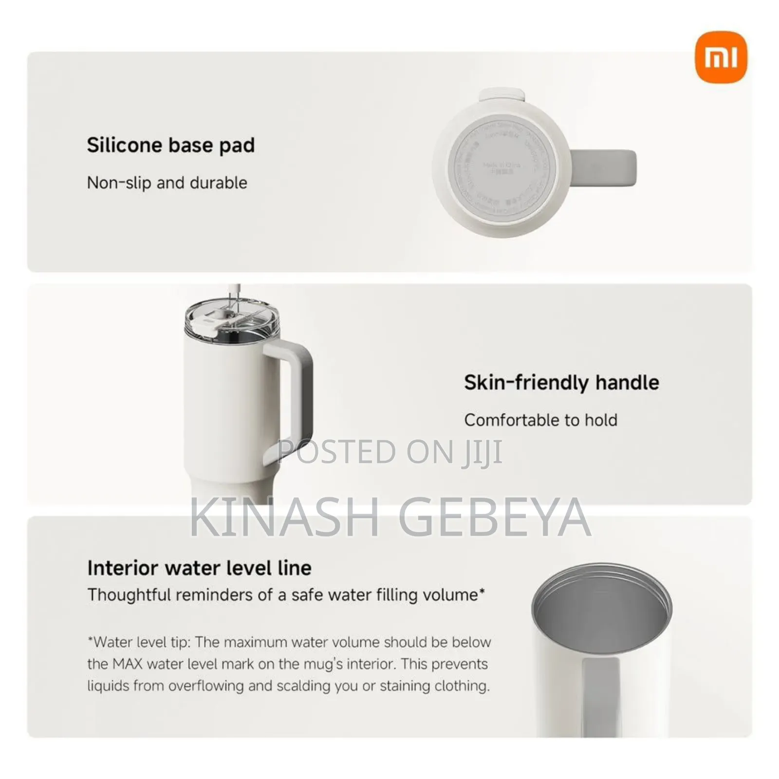 High Quality Original Xiaomi Straw Mug