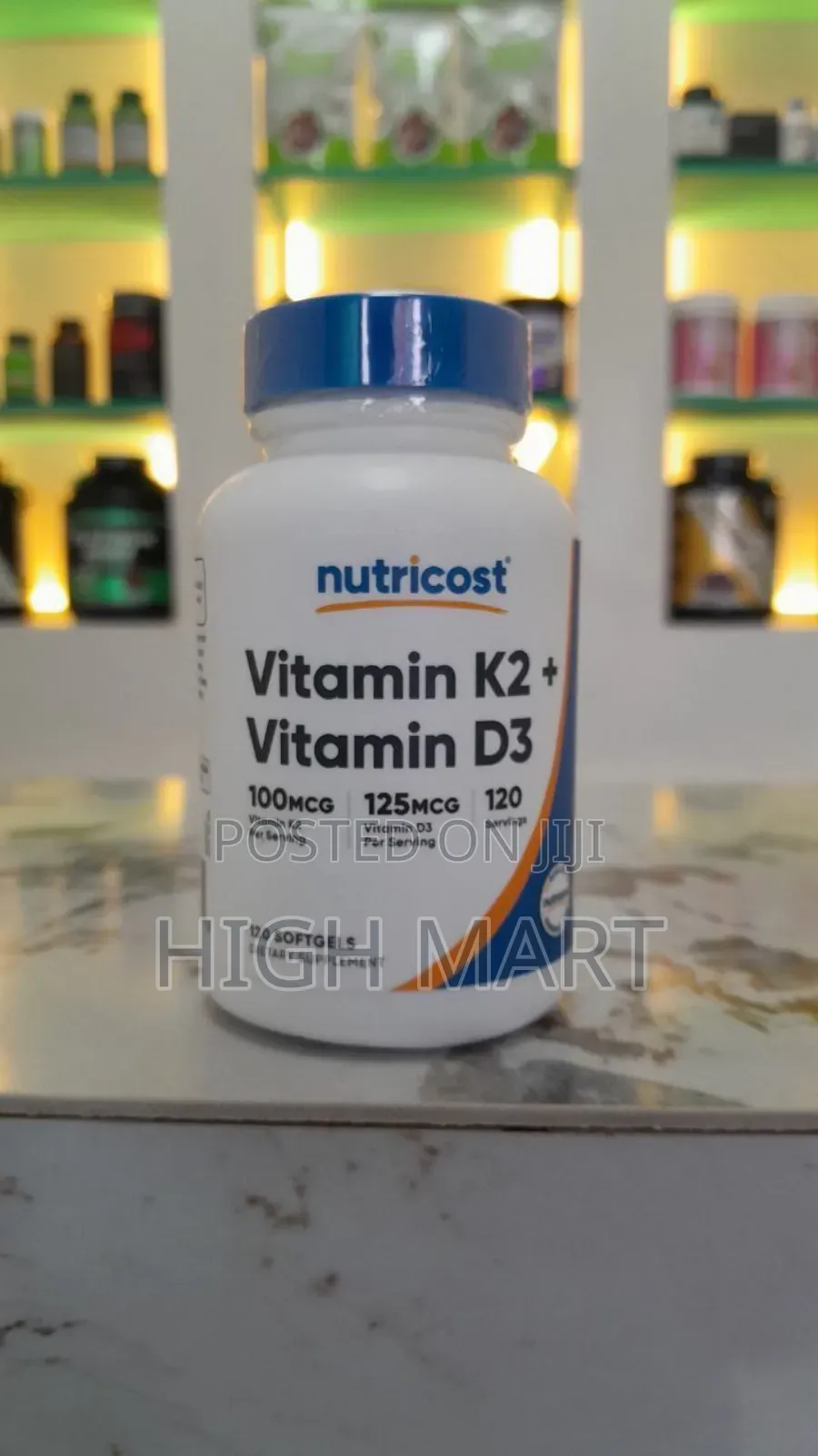 Nutricost Vitamin D3 + (5000 Iu)