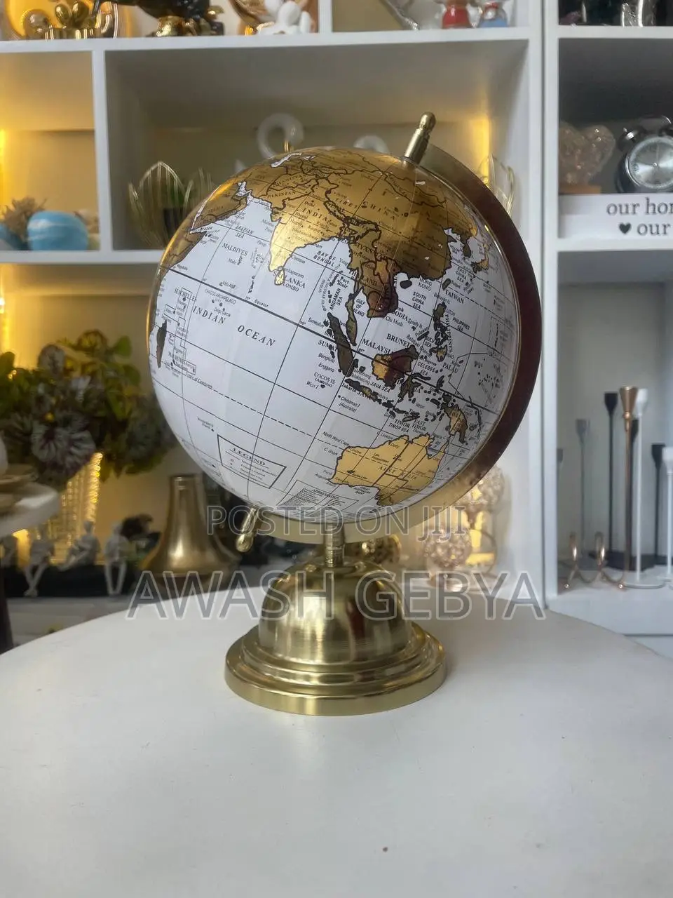 Desktop World Globe Retro Home