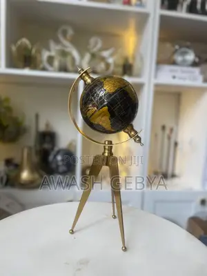 Photo - ለገና ስጦታ(Christmas Gift) Small Desktop World Globe