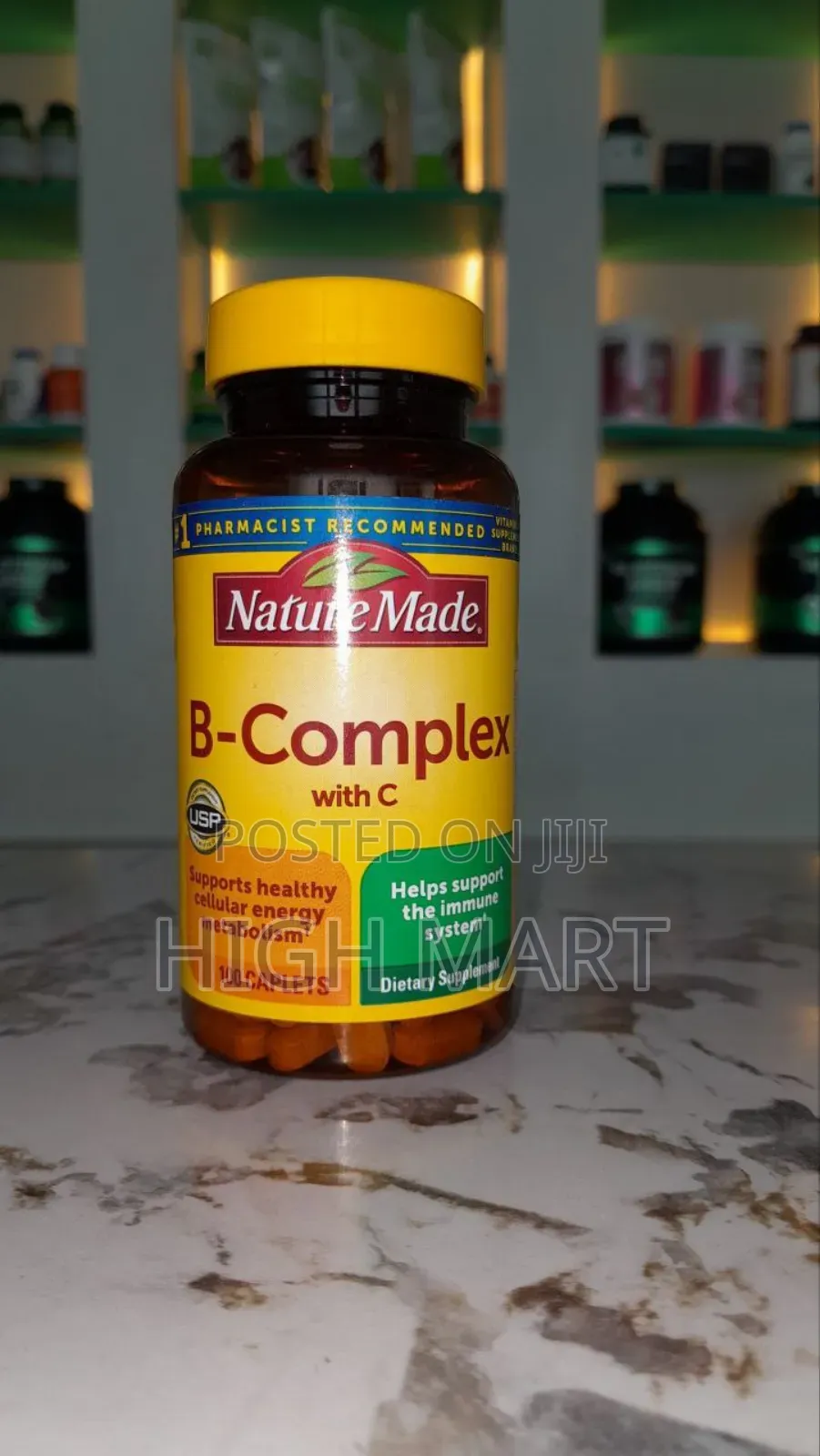 Nature Made Vitamin B Complex -100 Tablets