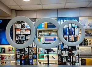 Photo - RGB Ring Fill Light 22 Inch With Tiktok Stand 22 Inch