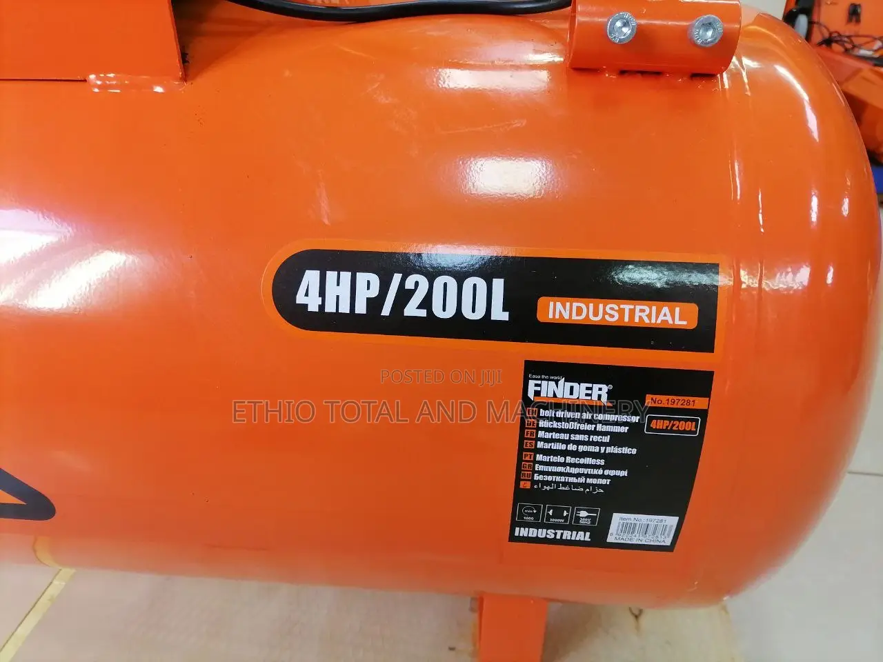 Finder 200 Litre Air Compressor