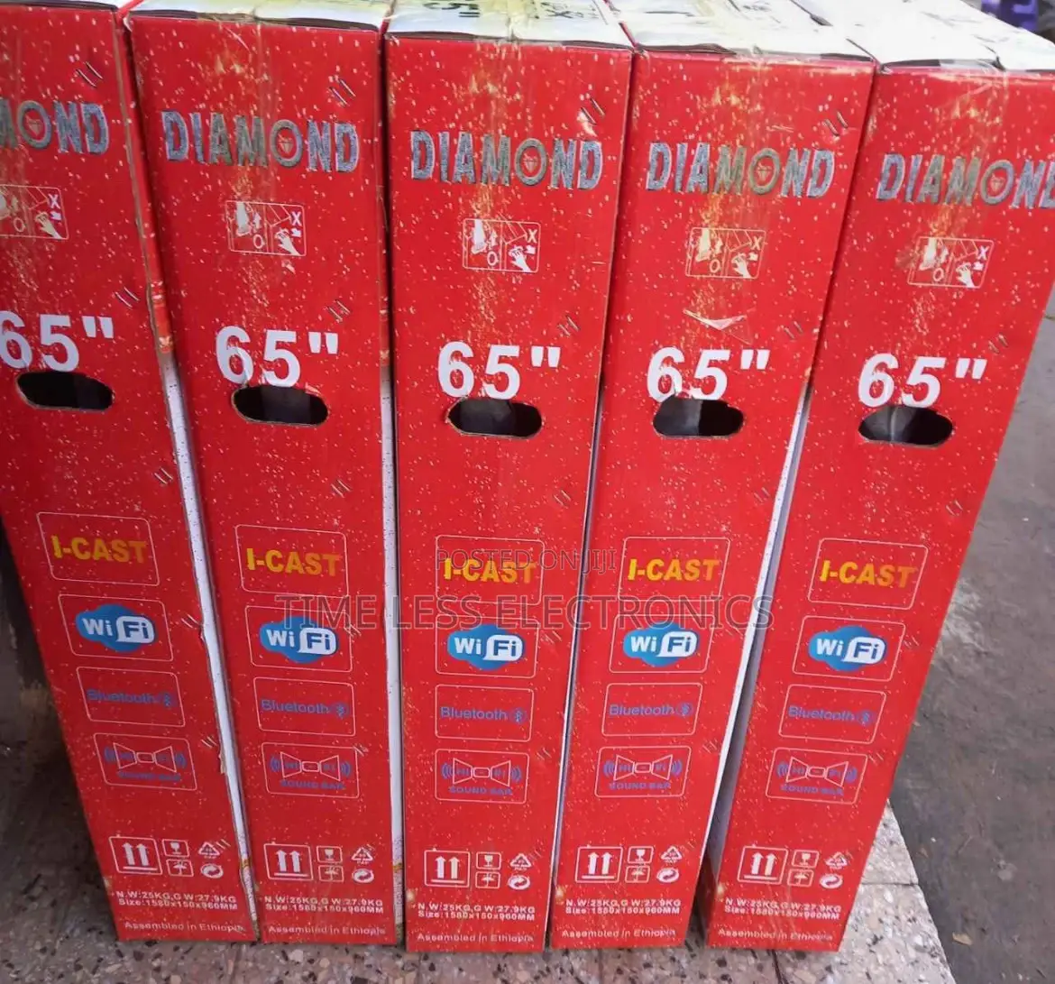 Dimonde 65” Smart Android Tv – Big Screen, Smart Performance!