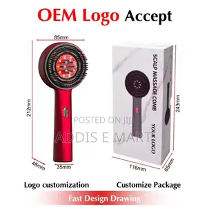 Photo - Red Light Electric Scalp Massager