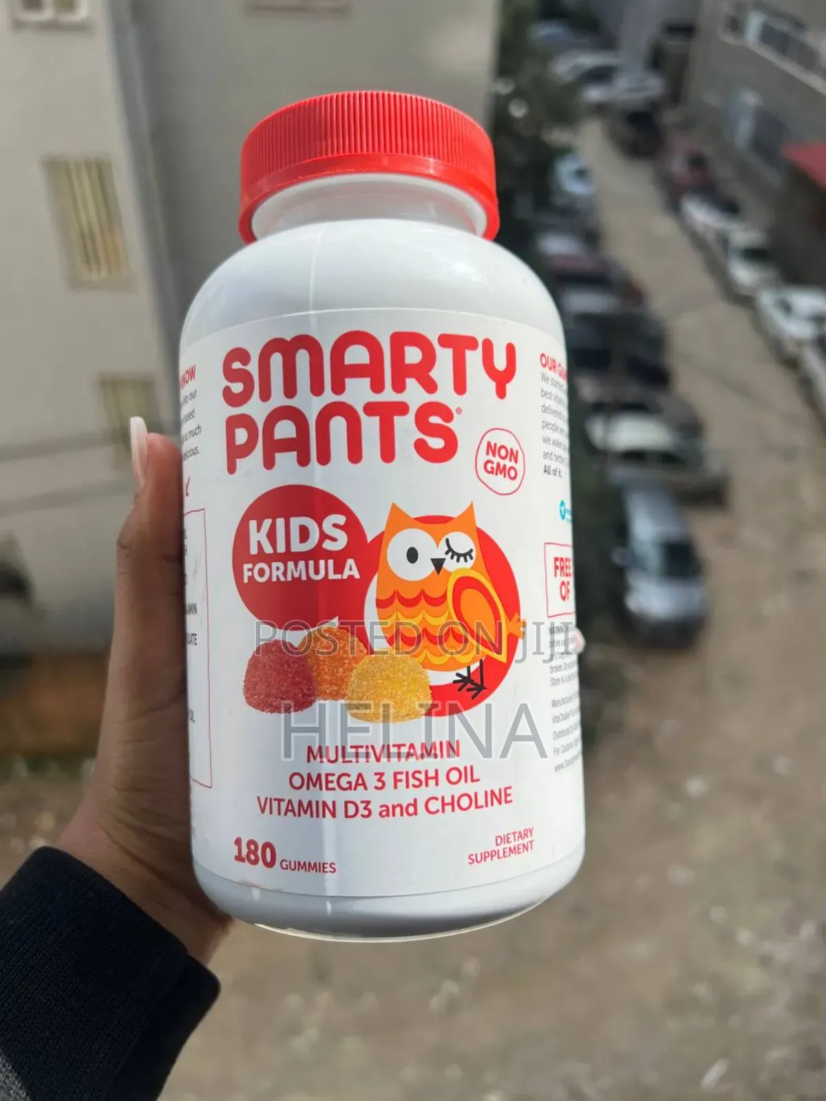 Smarty Pants Kids Multivitamin Omega 3,Fishoil,Vitamin D3 and Choline