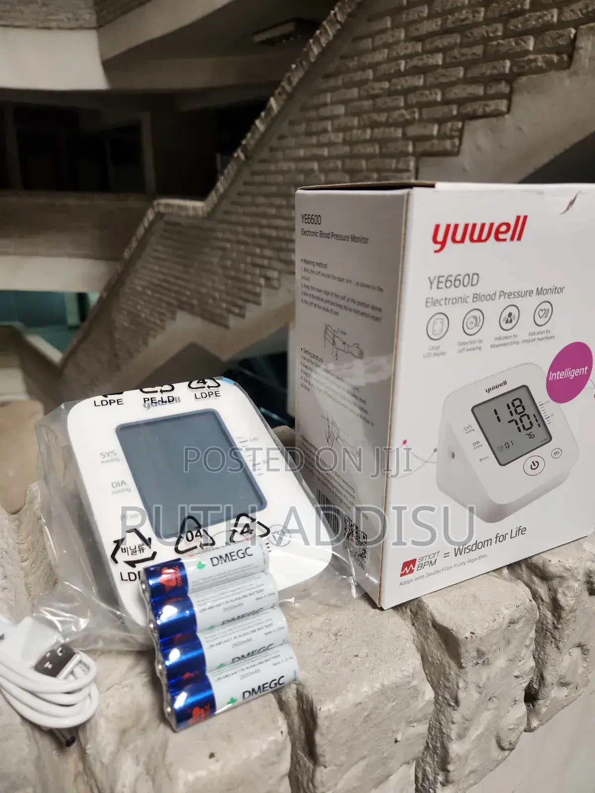 Yuwell Packed Blood Pressure Monitor煞是brand New Bp Monitor Device