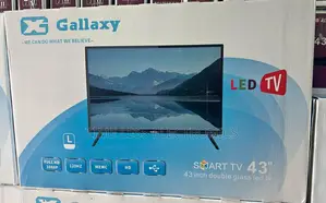 Galaxy 43” Smart Tv – Uhd, Android Double Glass