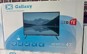 Galaxy 43” Smart Tv – Uhd, Android Double Glass