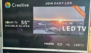 Creative 55” Smart Tv – Full Hd, Android Double Glass