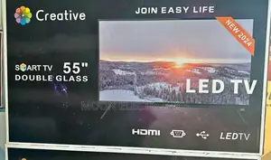 Creative 55” Smart Tv – Full Hd, Android Double Glass