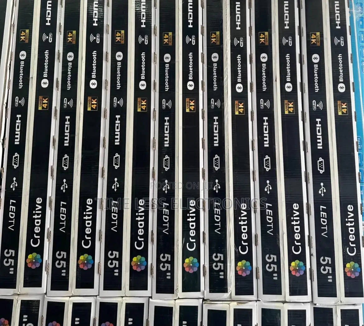 Creative 55” Smart Tv – Full Hd, Android Double Glass