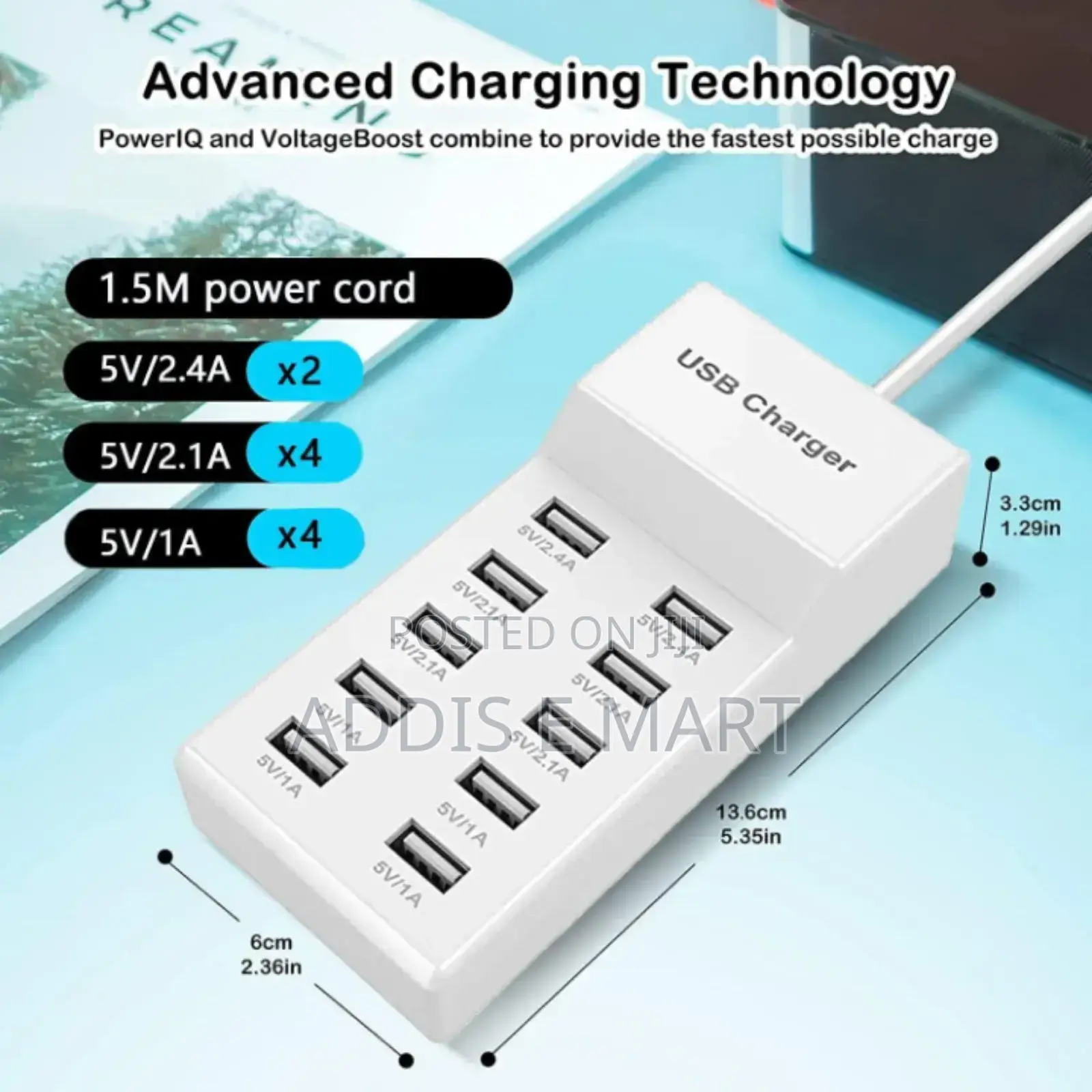 Smartberry U10 50w Charger