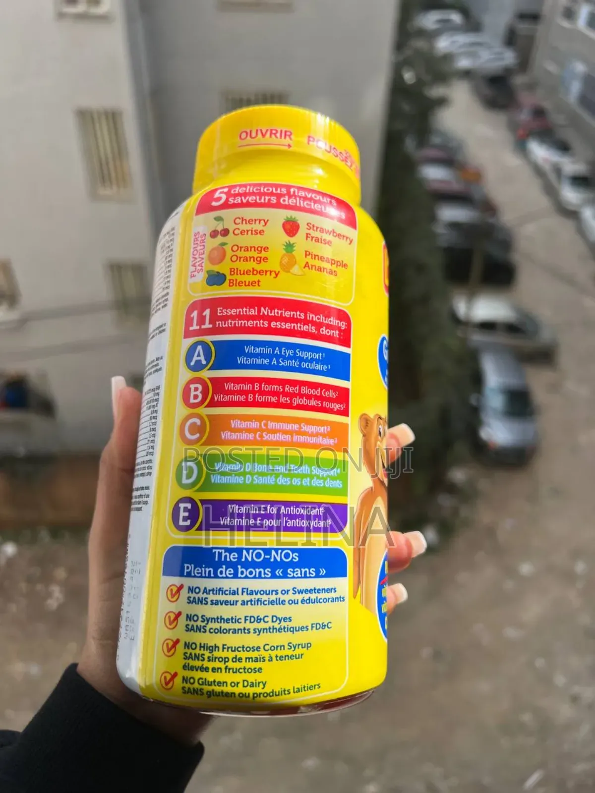 l'Il Crirrers Gummy Vites Multivitamin for Kids With Vitamin A,B,C,D E