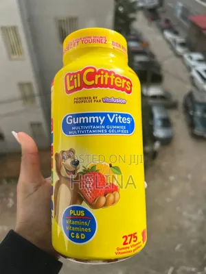 l'Il Crirrers Gummy Vites Multivitamin for Kids With Vitamin A,B,C,D E