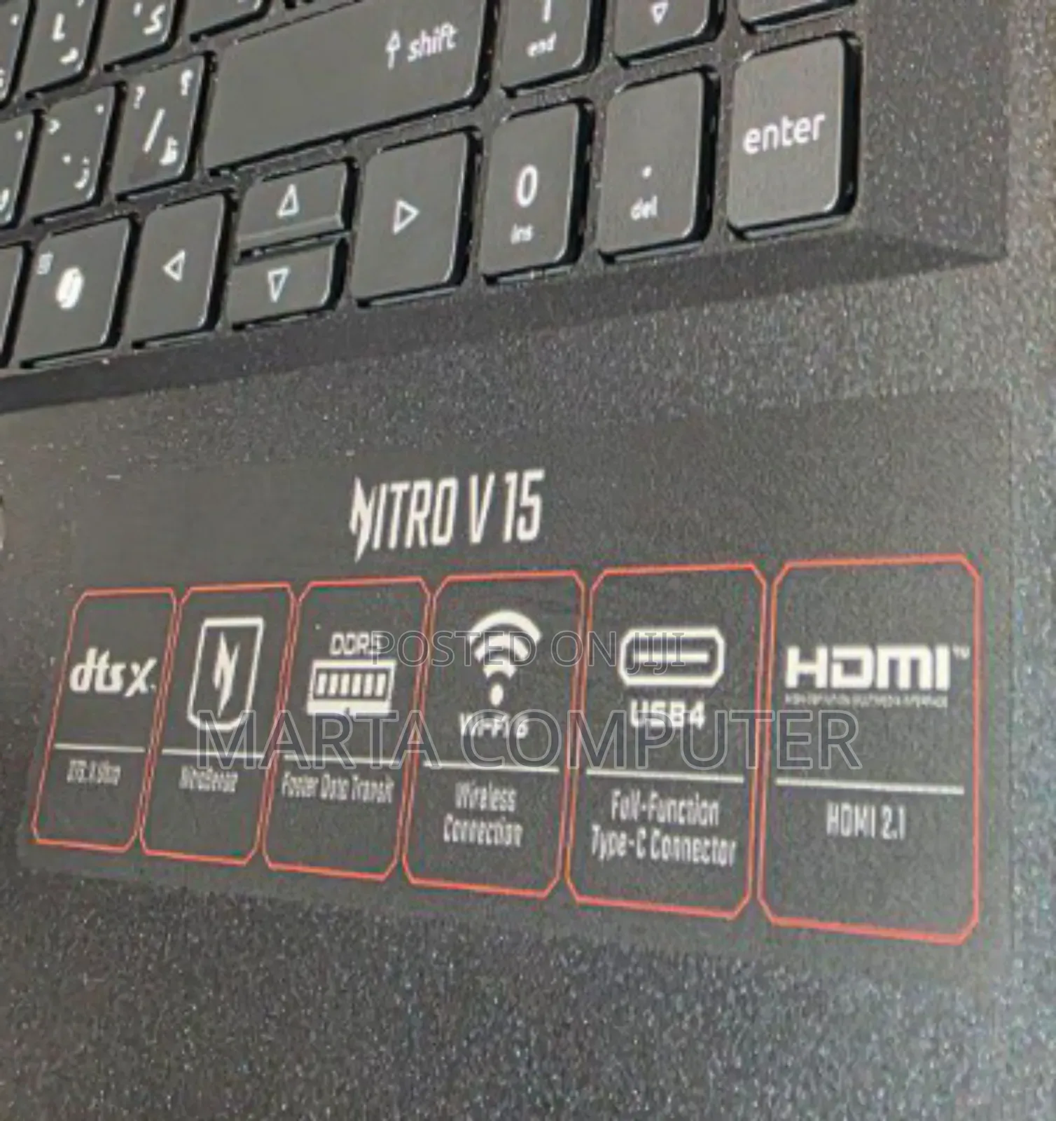 New Laptop Acer Nitro 5 16GB Intel Core I7 SSD 512GB