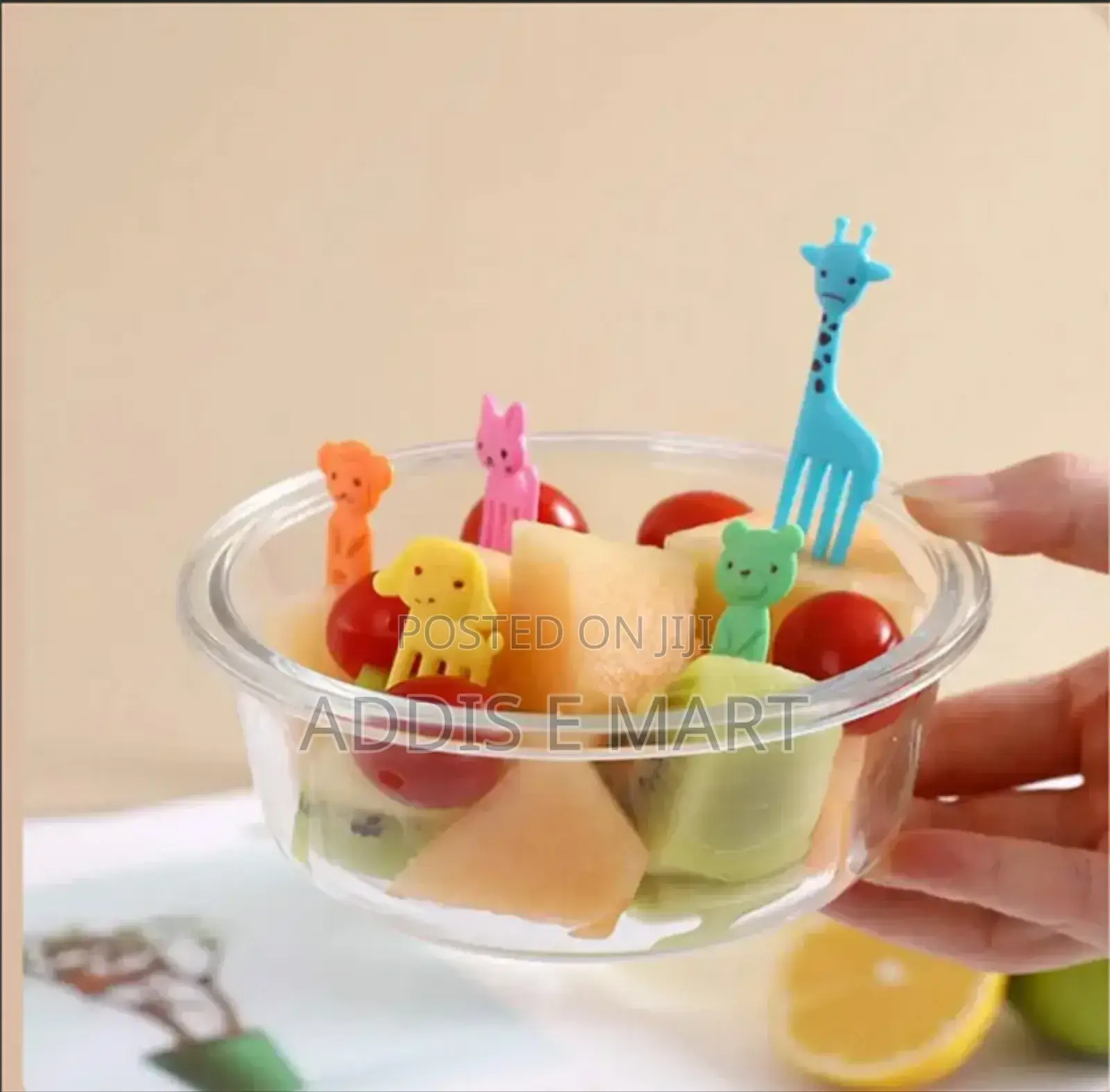 10pcs Food Fruit Fork Picks for Kids