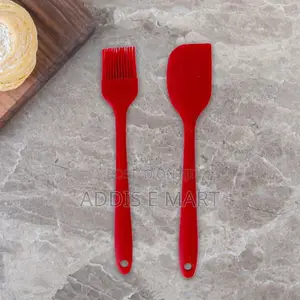 Silicon Spatulas And Basting Brushes