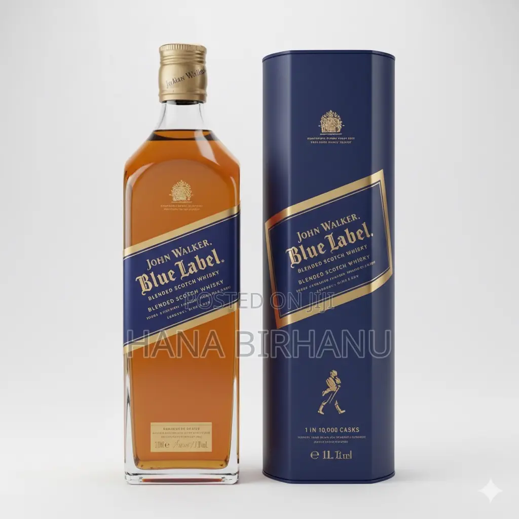 Johnnie Walker Blue Label Blended Scotch Whisky 1l, Blue Label