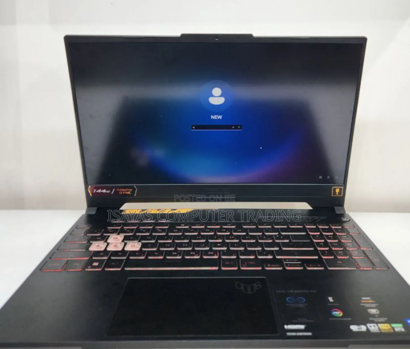 New Laptop Asus TUF Gaming A15 16GB Intel Core I7 SSD 1T