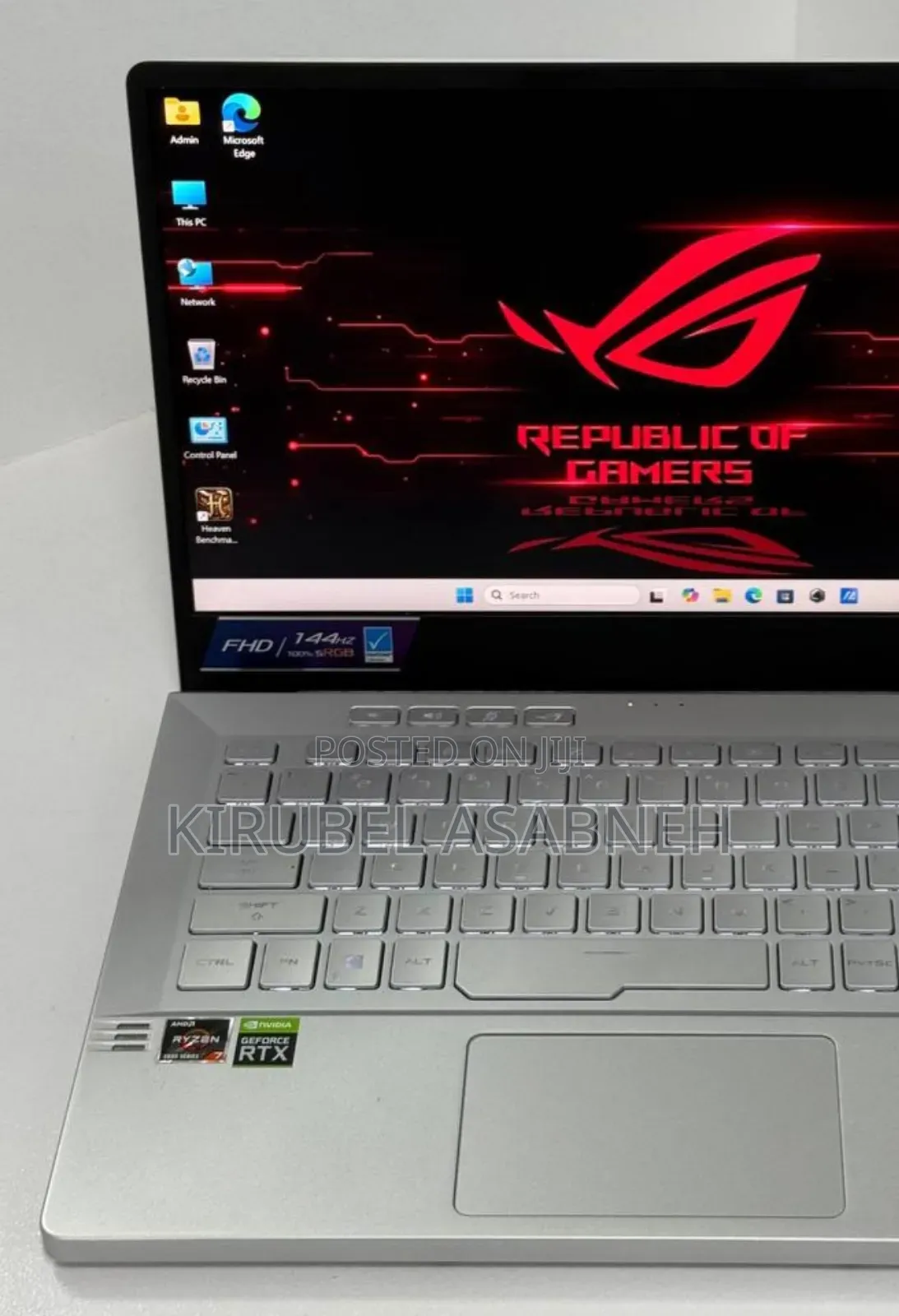 New Laptop Asus ROG Zephyrus G14 16GB AMD Ryzen 7 SSD 1T