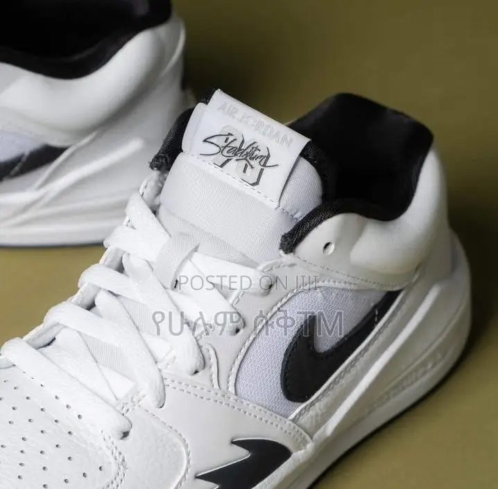 Air Jordan Stadium 90 Low ‘White/Black’ Men’S Shoes