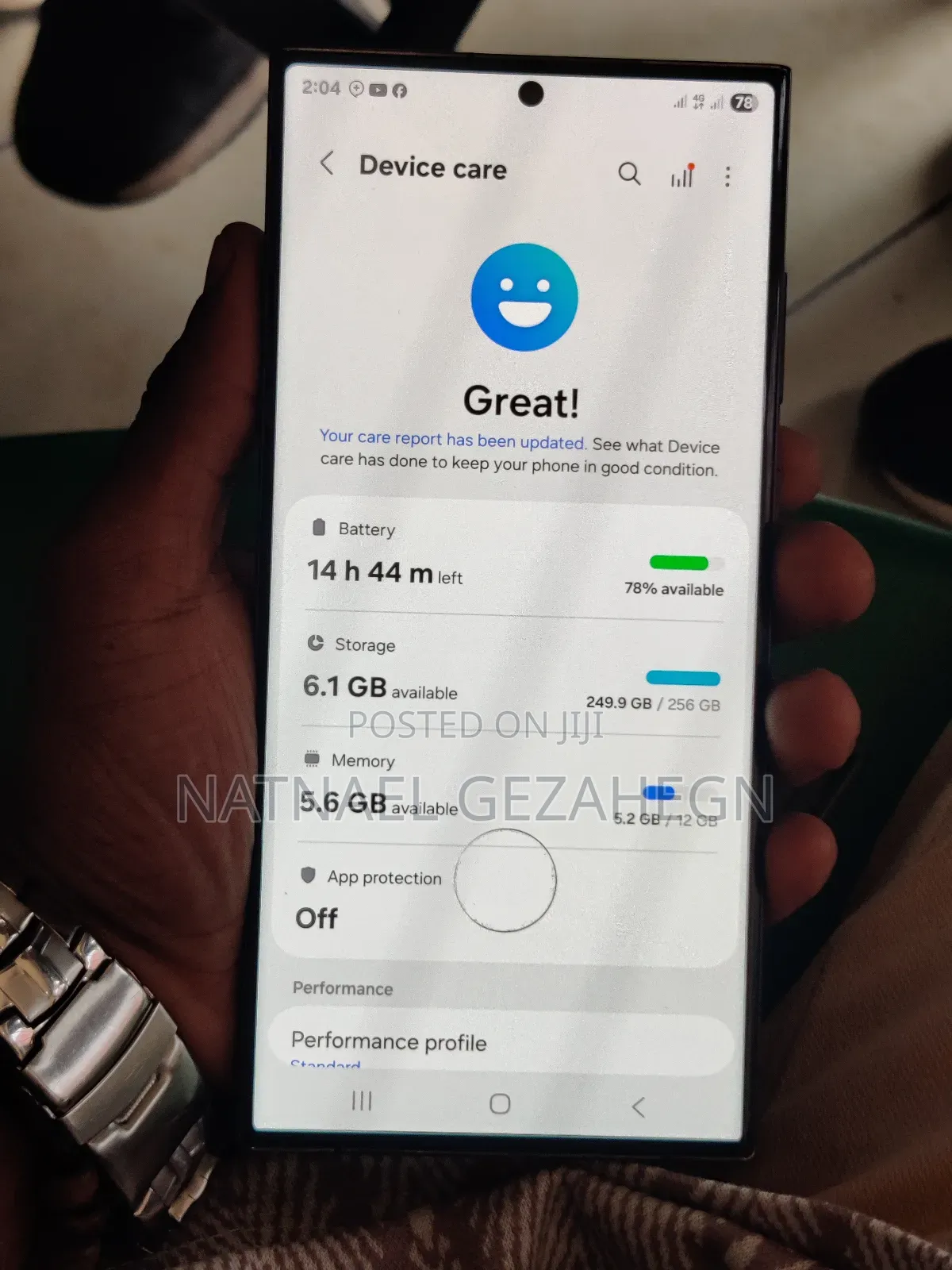 New Samsung Galaxy S23 Ultra 256 GB Black