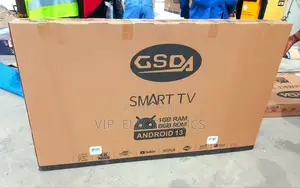 Gsda 65 Inch Tv Smart Android 13.0 New 2025 Original Tv