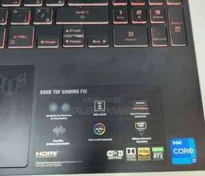 New Laptop Asus TUF Gaming A15 16GB Intel Core I7 SSD 512GB