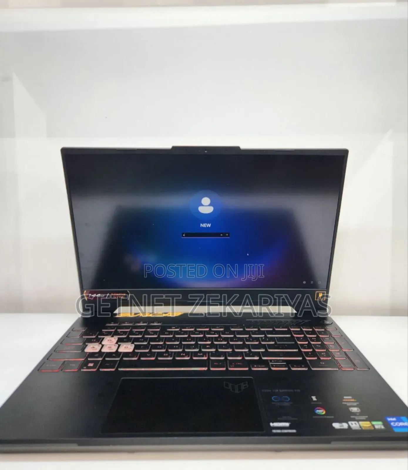 New Laptop Asus TUF Gaming A15 16GB Intel Core I7 SSD 512GB
